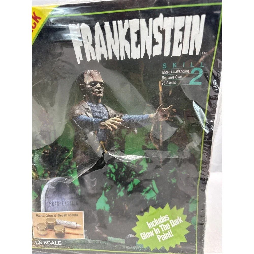 1994 Monogram Frankenstein model kit Bonus Value Pack 1:8 scale Factory Sealed